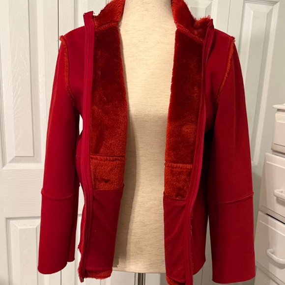Emma James a Liz Claiborne Vibrant Red Jacket Size S